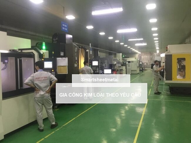 nhà xưởng gia công kim loại theo yêu cầu - Smartsheetmetal