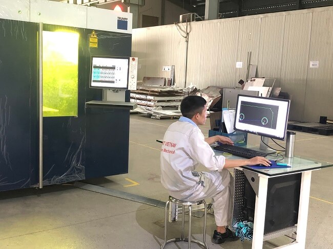 Lập trình bản vẽ cho máy cắt Laser