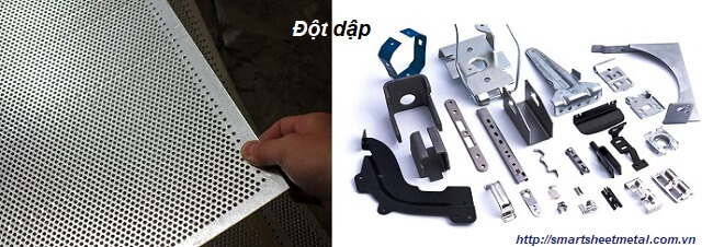 sản phẩm từ công nghệ đột dập CNC