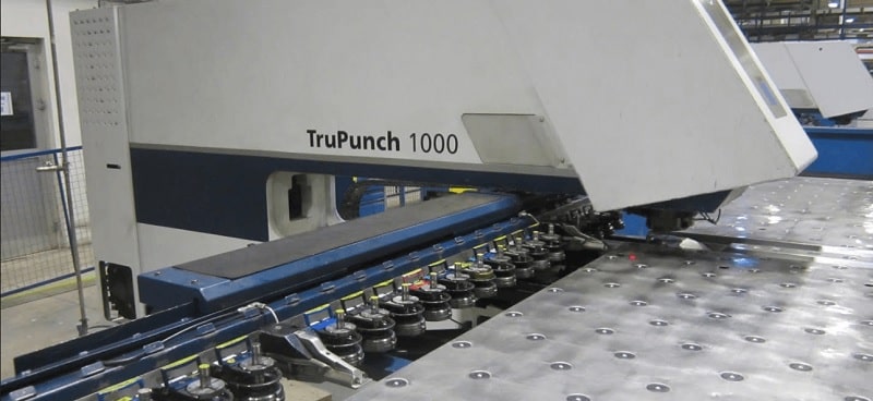 Tìm hiểu về công nghệ đột lỗ kim loại tấm trên máy CNC