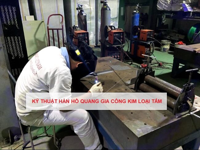Kỹ Thuật Hàn Hồ Quang Trong Gia Công Kim Loại Tấm 