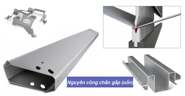 Nguyên Công Chấn Gấp (Uốn) : Thiết Kế Và Chế Tạo Kim Loại Tấm