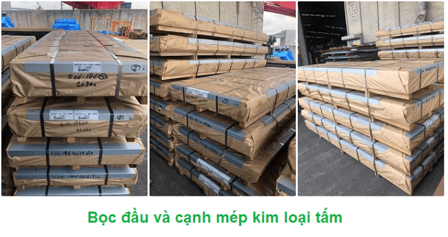 đảm bảo an toàn lưu trữ, cất đặt kim loại tấm