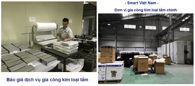 Báo Giá Dịch Vụ Gia Công Kim Loại Tấm – Smart Việt Nam