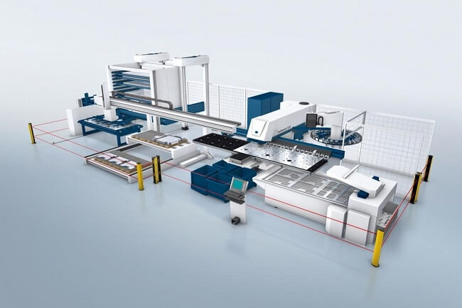 xu hướng tự động hóa trong sản xuất kim loại tấm