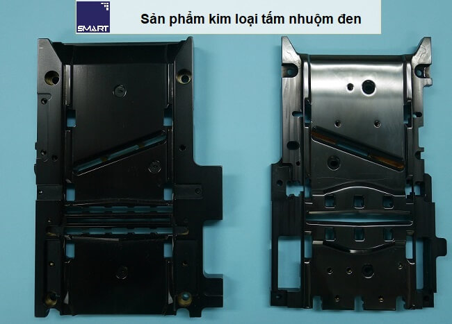sản phẩm kim loại tấm nhuộm đen