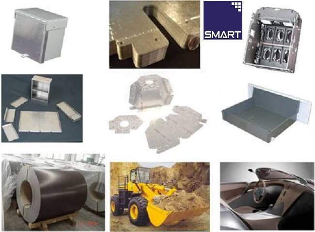 Các sản phẩm kim loại được ứng dụng trong đời sống