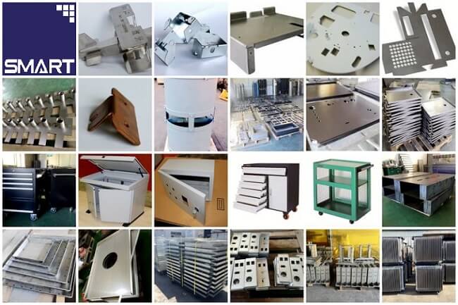 sản phẩm theo nhóm của chế tạo kim loại tấm