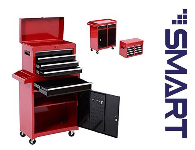 Các tính năng và các ưu điểm vượt trội của tủ dụng cụ có bánh xe đẩy