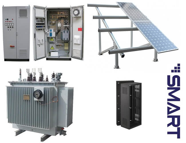 các sản phẩm phục vụ cho ngành năng lượng tái tạo được sản xuất bởi Smart Việt Nam